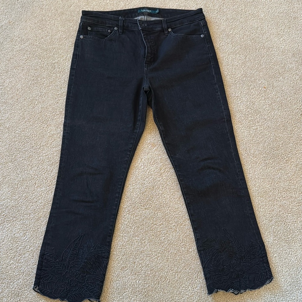 Lauren Ralph Lauren black jeans